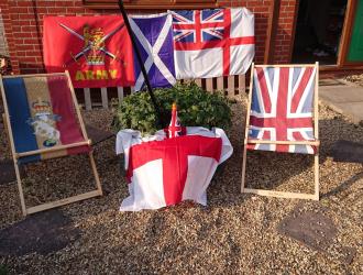 More Flags in Mallard Way